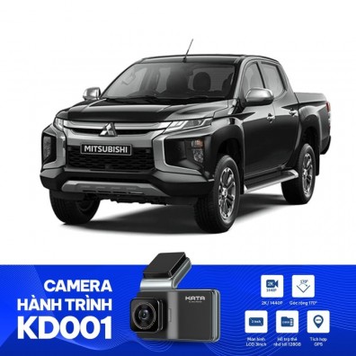 Lắp Camera Hành Trình Cho Ô Tô Mitsubishi Triton 2020 Với Camera KATA KD001